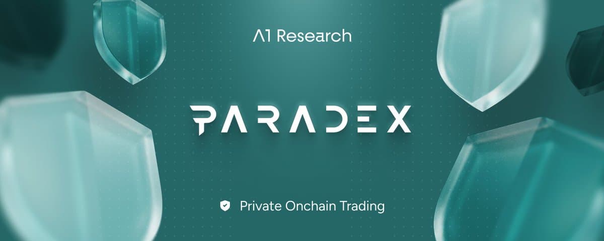 Paradex: Private Institutional-Grade Trading at Internet Scale