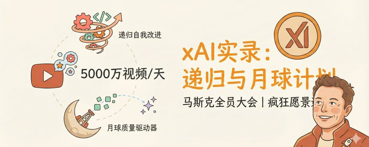 xAI All-Hands Meeting Transcript: Recursive Self-Improvement, 50 Million Videos/Day, Lunar Mass Driver