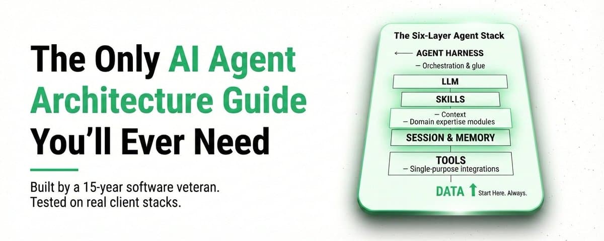 The Only AI Agent Architecture Guide You'll Ever Need