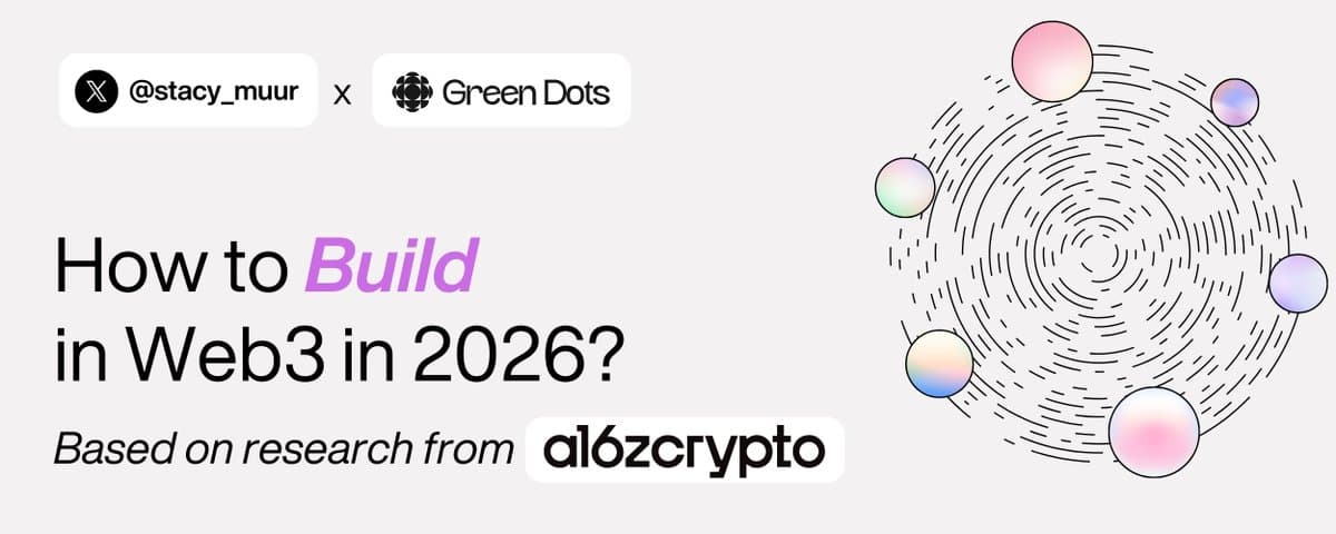 a16z Playbook: How to build in Web3 in 2026?
