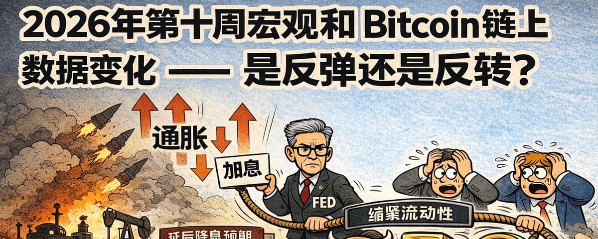 2026 Week 10 Macro and Bitcoin On-Chain Data Changes — A Rebound or a Reversal?