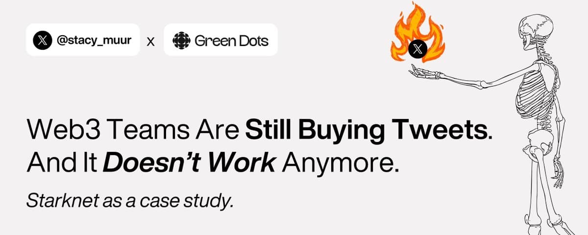 How Web3 Teams Burn Marketing Budgets on X